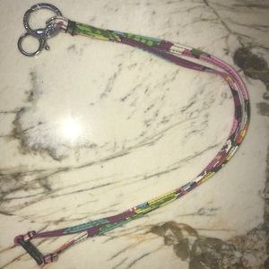 Vera Bradley lanyard